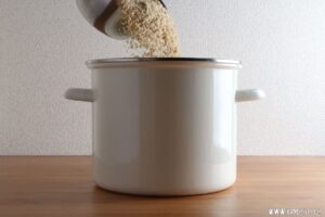 すべての材料を混ぜ合わせます。