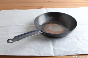 鉄フライパンの再生方法は?