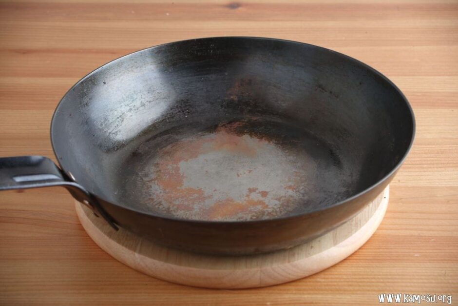 サビた鉄フライパンの再生方法は？