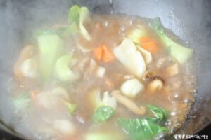 加熱不足ではとろみがつかない?