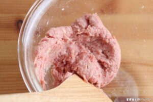 こね方により柔らかくするには?