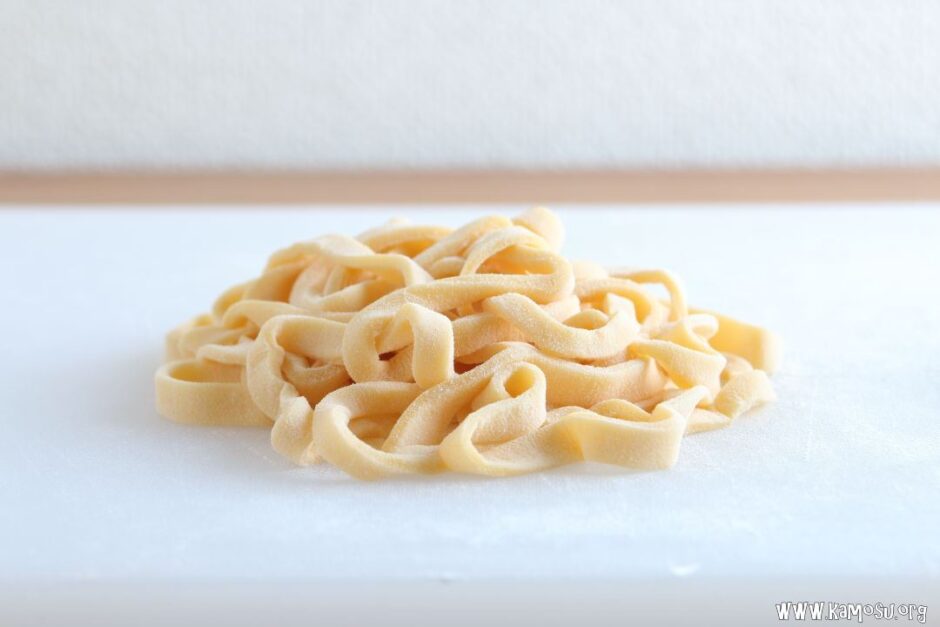 手打ちパスタにセモリナ粉は使わない？