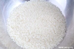 米を水につける目的は?